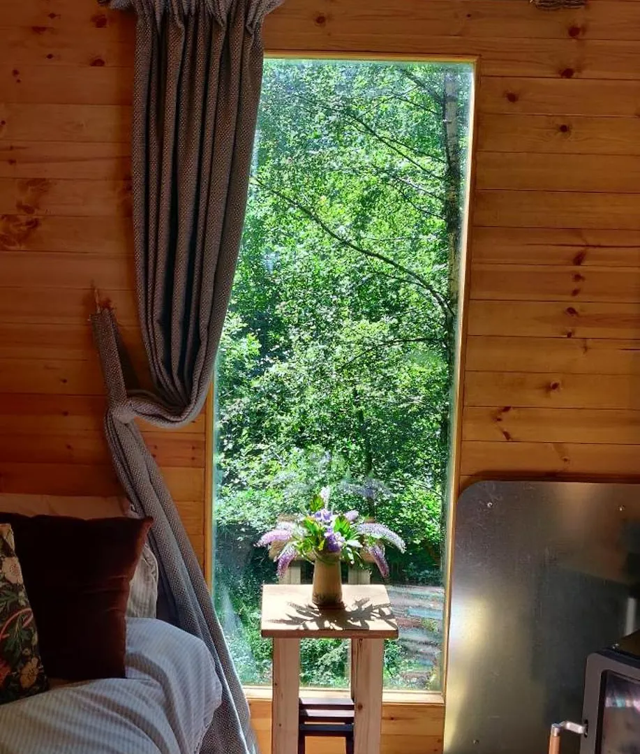 Peggy'S Cabin In The Woods Hebden Bridge Parque de Campismo