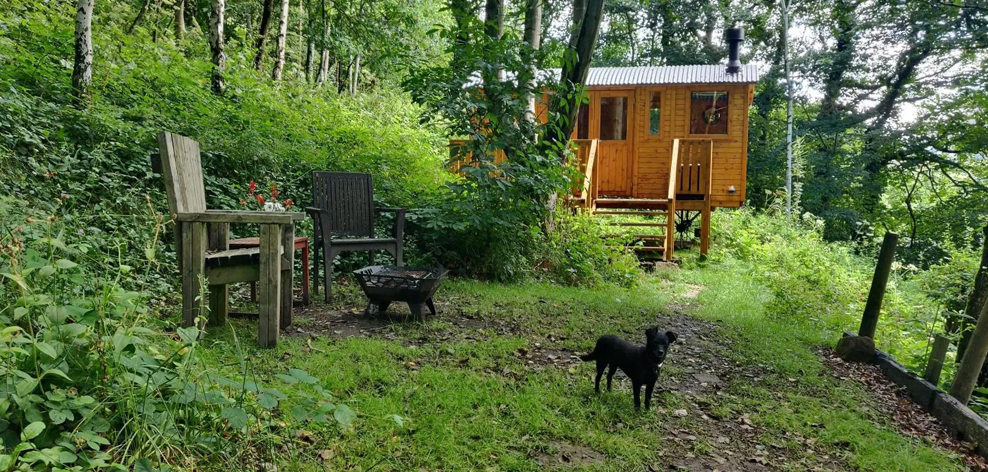 Peggy'S Cabin In The Woods Hebden Bridge Parque de Campismo